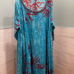 Antics Santoria beaded cotton dress